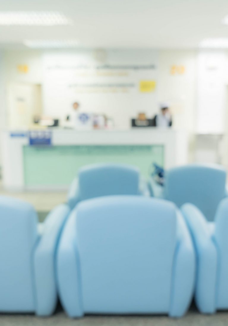 abstract blur in hospital for background