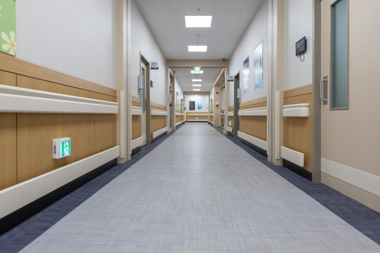 hospital hallway empty